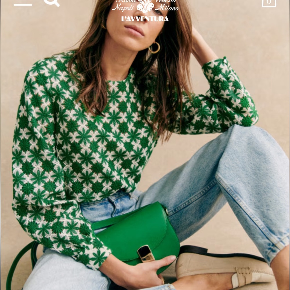 Sezane Jesse blouse (worn once)